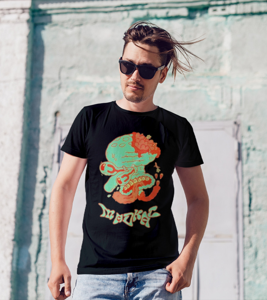 Madkat Ewww Calamardo Surreal Zombie Pop T-Shirt