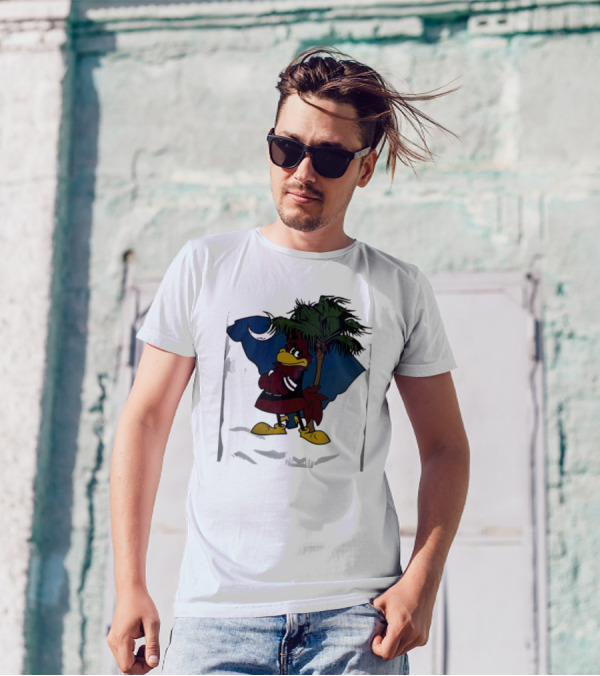 South Carolina Gamecocks Football Palmetto Moon Rooster T-Shirt
