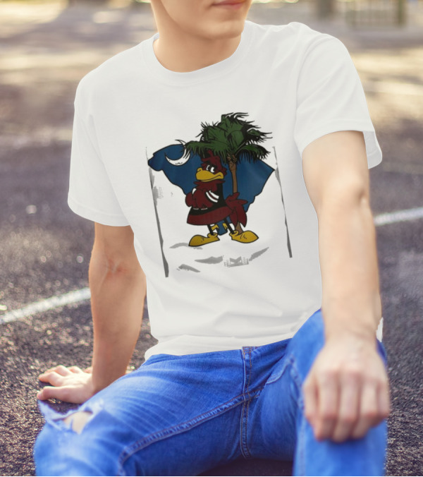 South Carolina Gamecocks Football Palmetto Moon Rooster T-Shirt