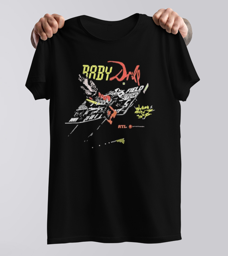 Baby Drill ATL Field Visitor Walker Mockery BMX T-Shirt