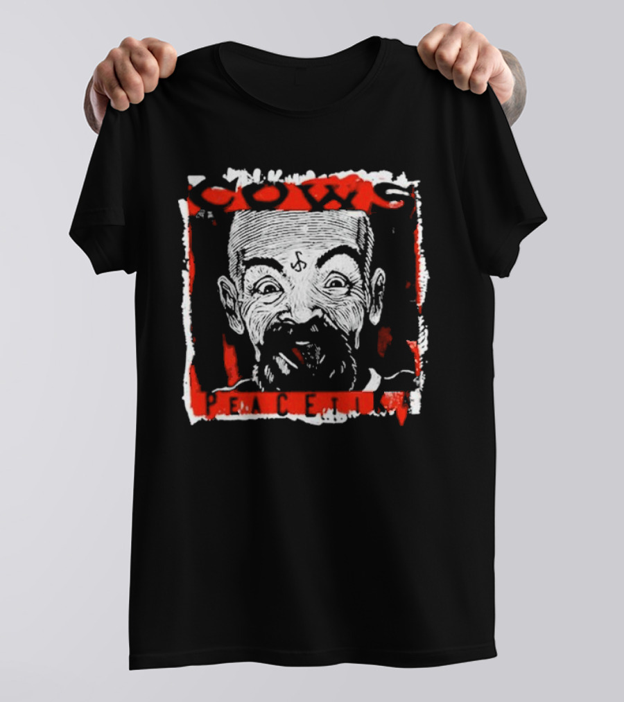 Cows Peacetika Frantic Face T-Shirt