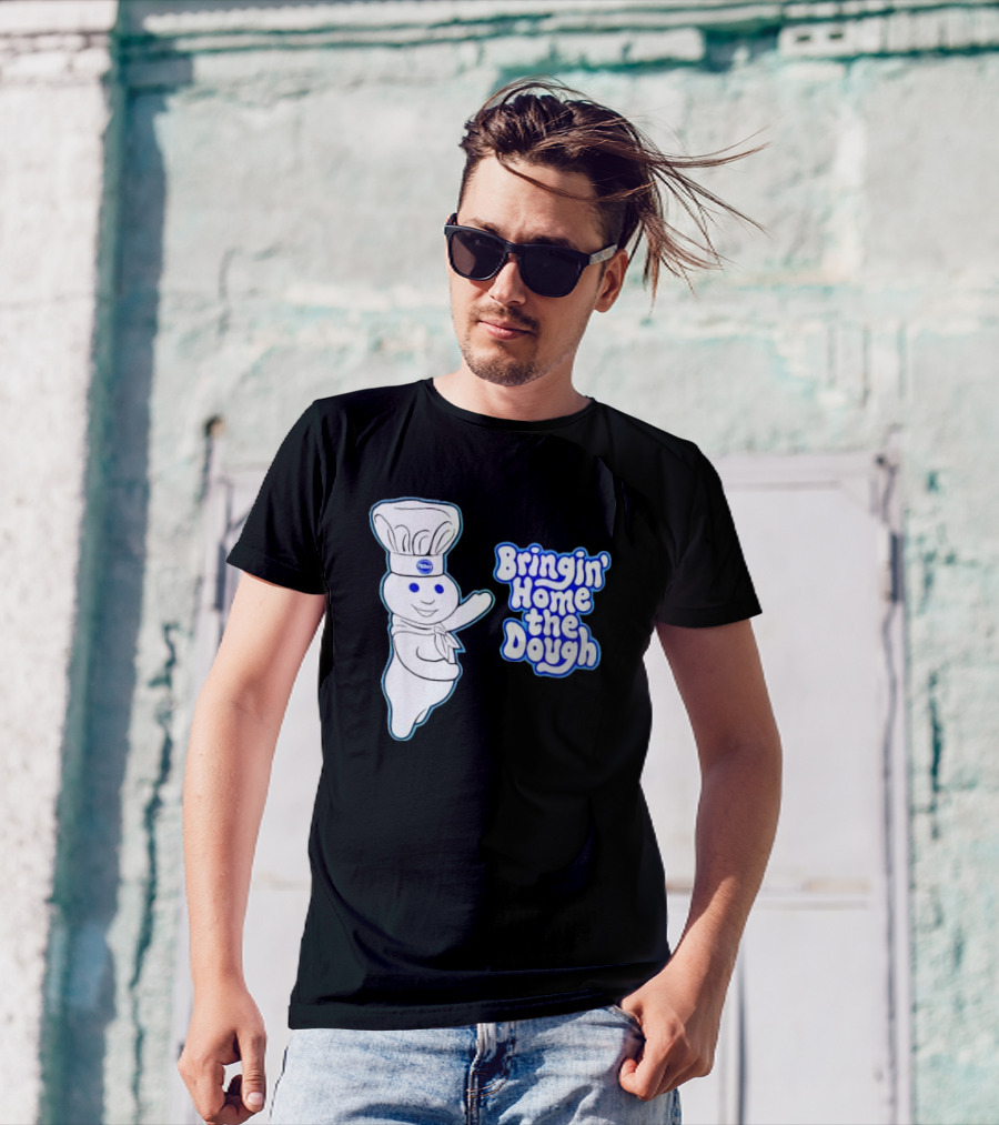 Pillsbury Doughboy Bringin' Home The Dough T-Shirt