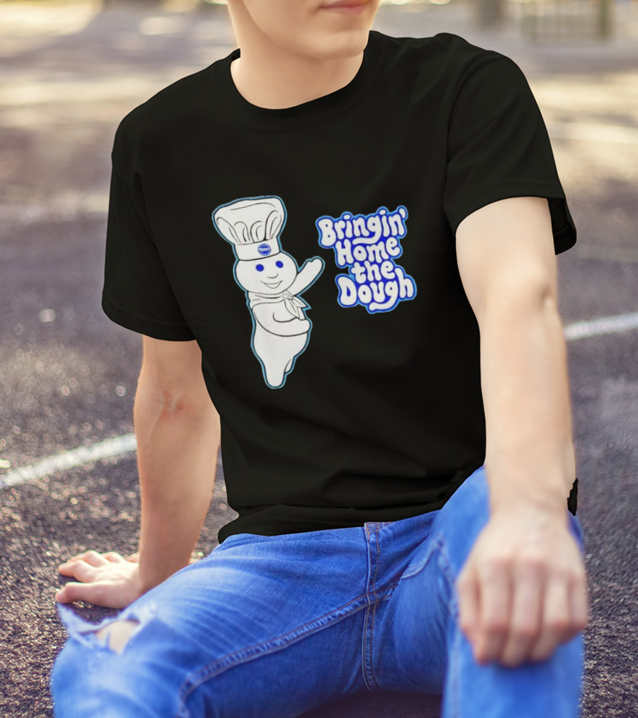 Pillsbury Doughboy Bringin' Home The Dough T-Shirt