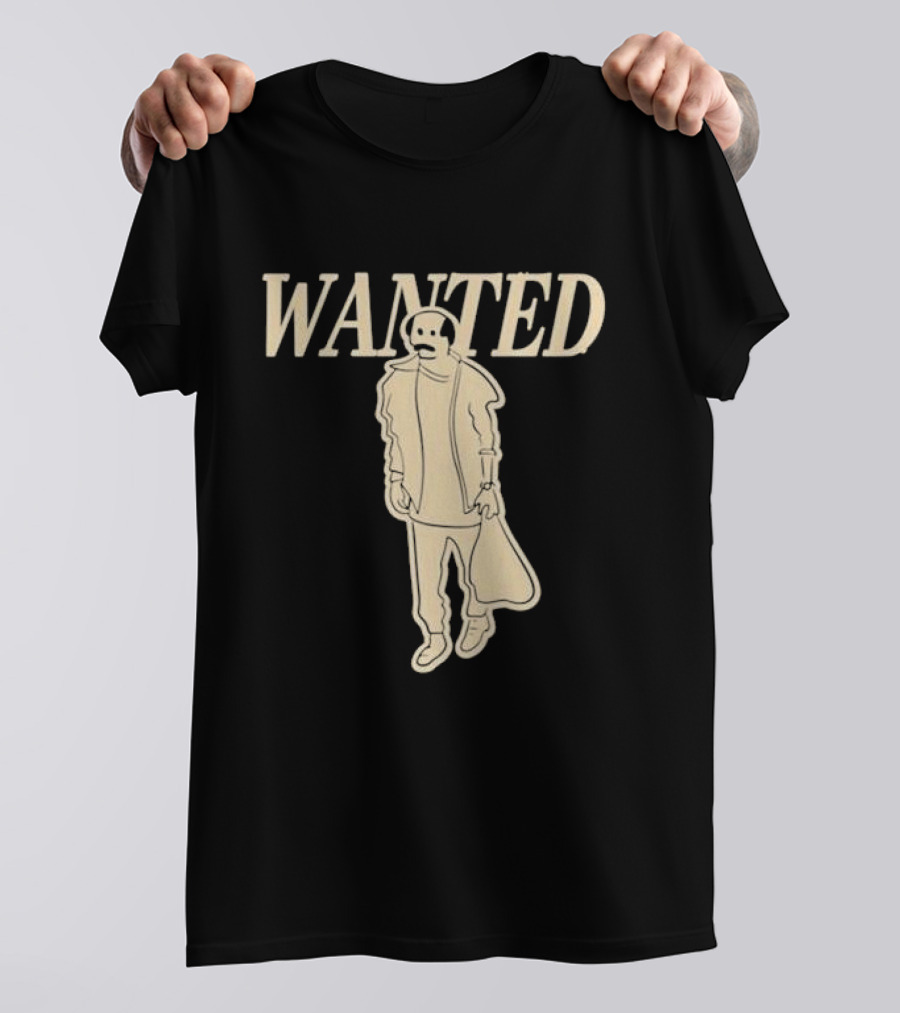 Vardagen Vdgn Wanted Skull Casual Stroll T-Shirt