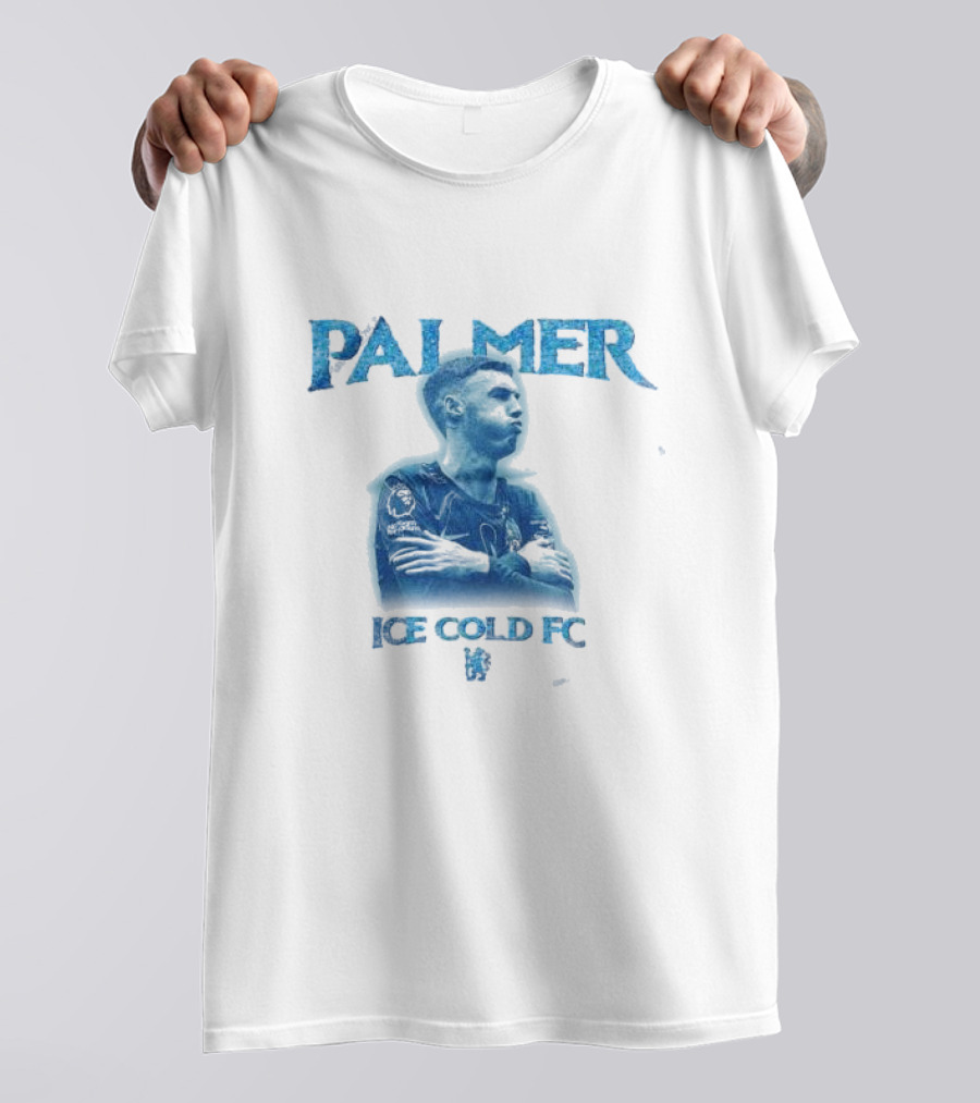 Chelsea Palmer Ice Cold FC Football Blue Vibe T-Shirt