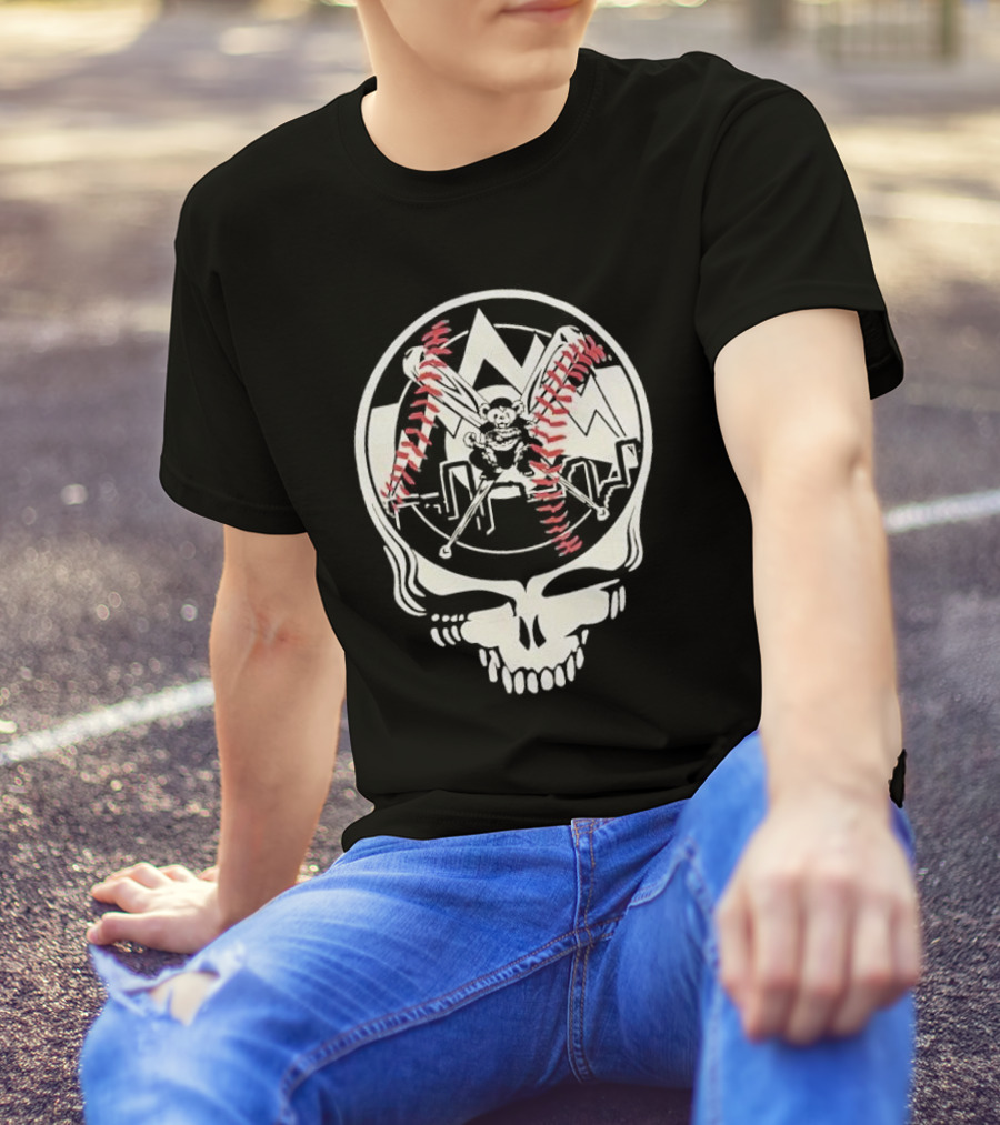Grateful Dead Steal Your Face Colorado Rockies MLB Collaboration T-Shirt