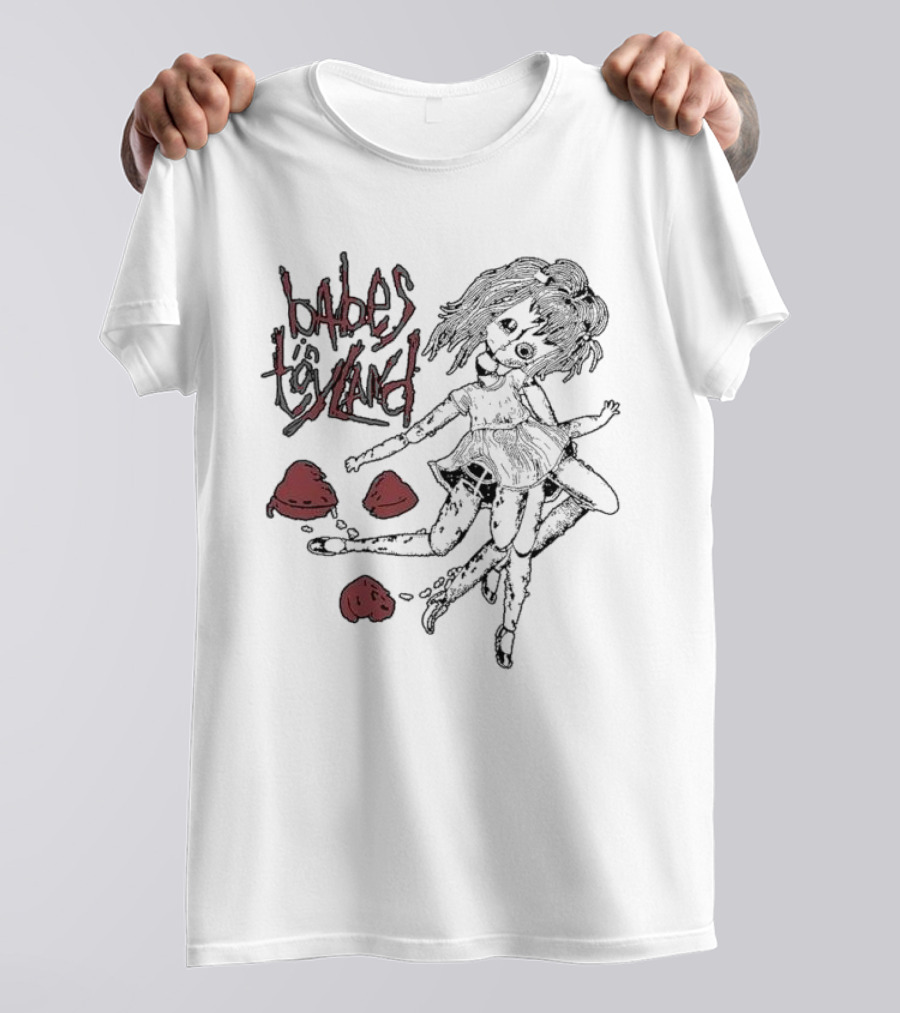 Babes In Toyland Distorted Doll With Broken Parts T-Shirt