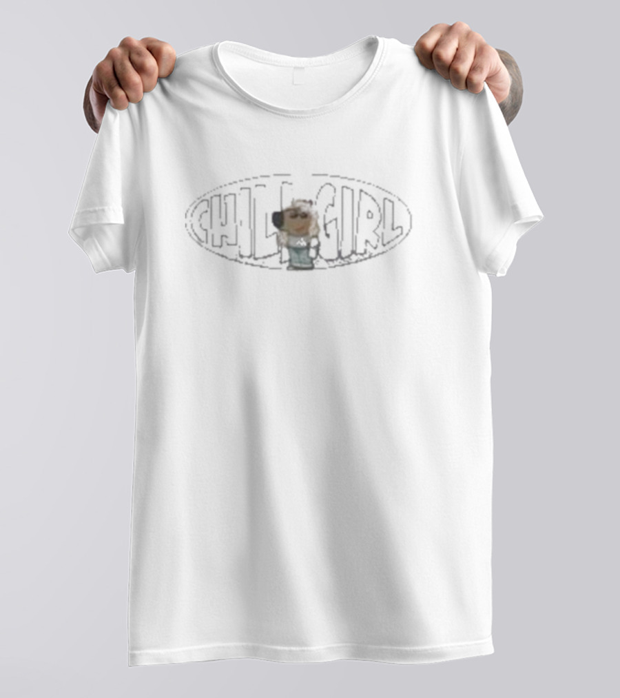 Chill Girl Chill Guy Dog T-Shirt