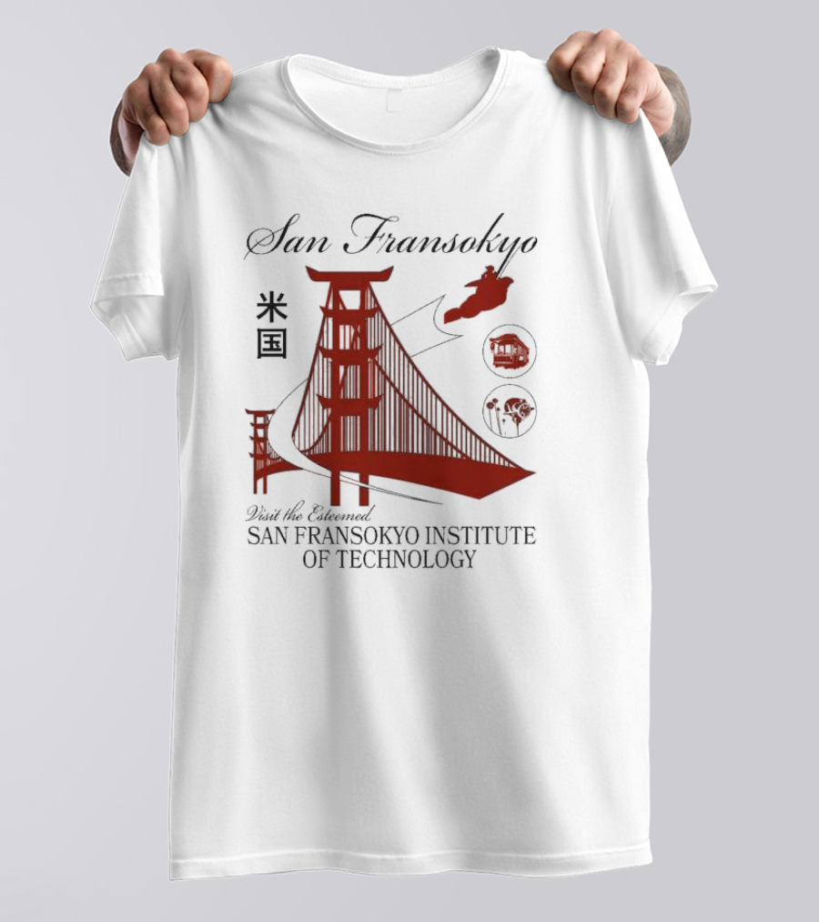 San Fransokyo Institute Of Technology Bridge Big Hero 6 Disney T-Shirt