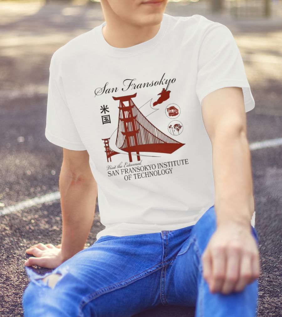 San Fransokyo Institute Of Technology Bridge Big Hero 6 Disney T-Shirt