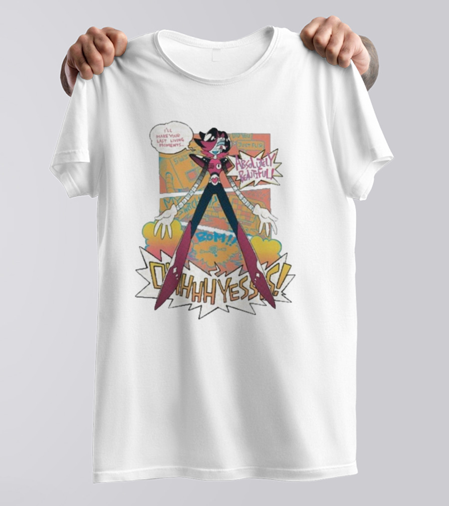 Fangamer Undertale Death By Glamour Absolutely Beautiful OHHHH YESSS Sweet 16 Edition T-Shirt