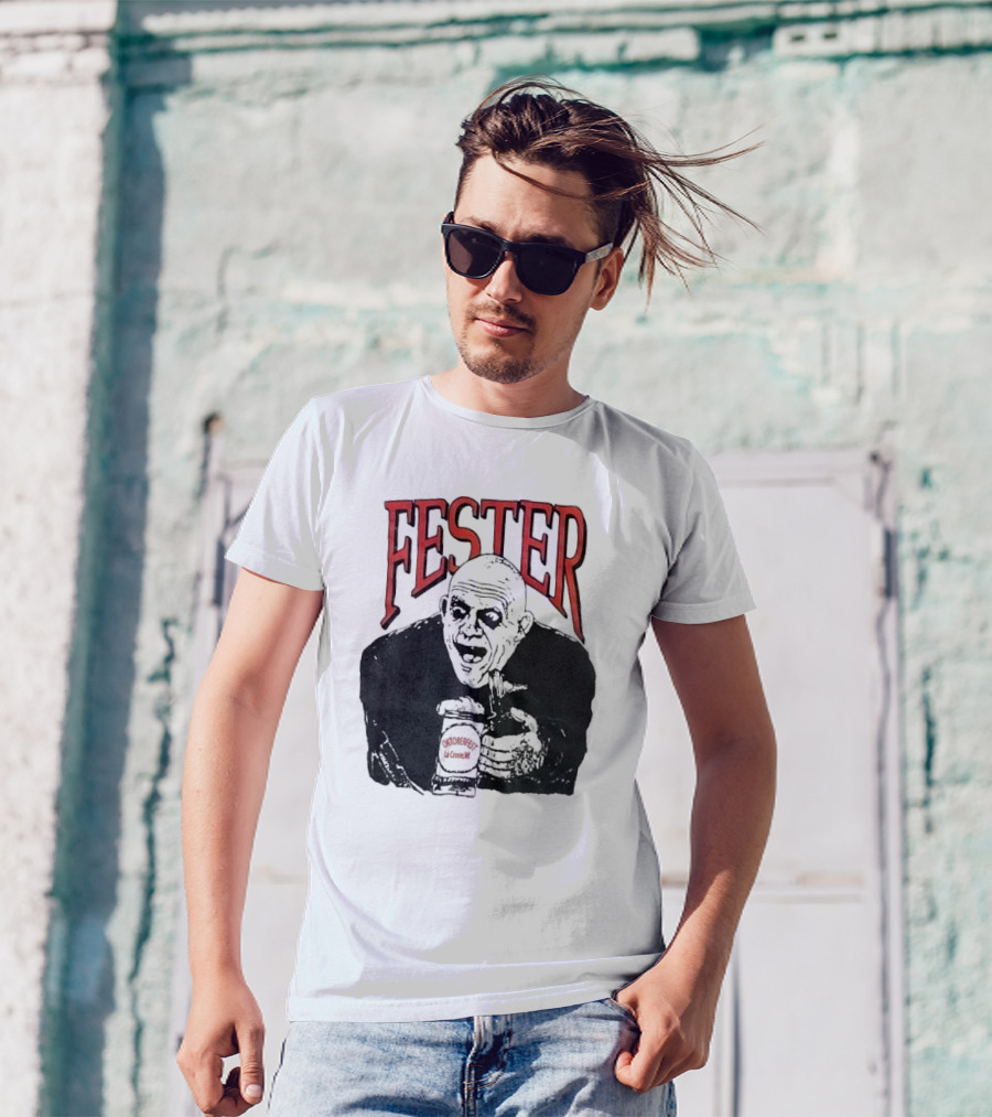 Fester Addams Oktoberfest La Cerveza T-Shirt