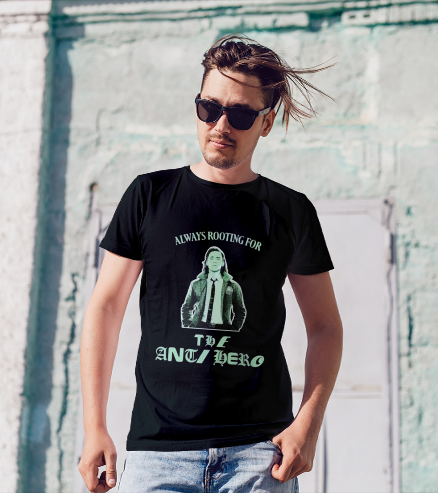 Always Rooting For The Anti Hero Retro Vibe T-Shirt