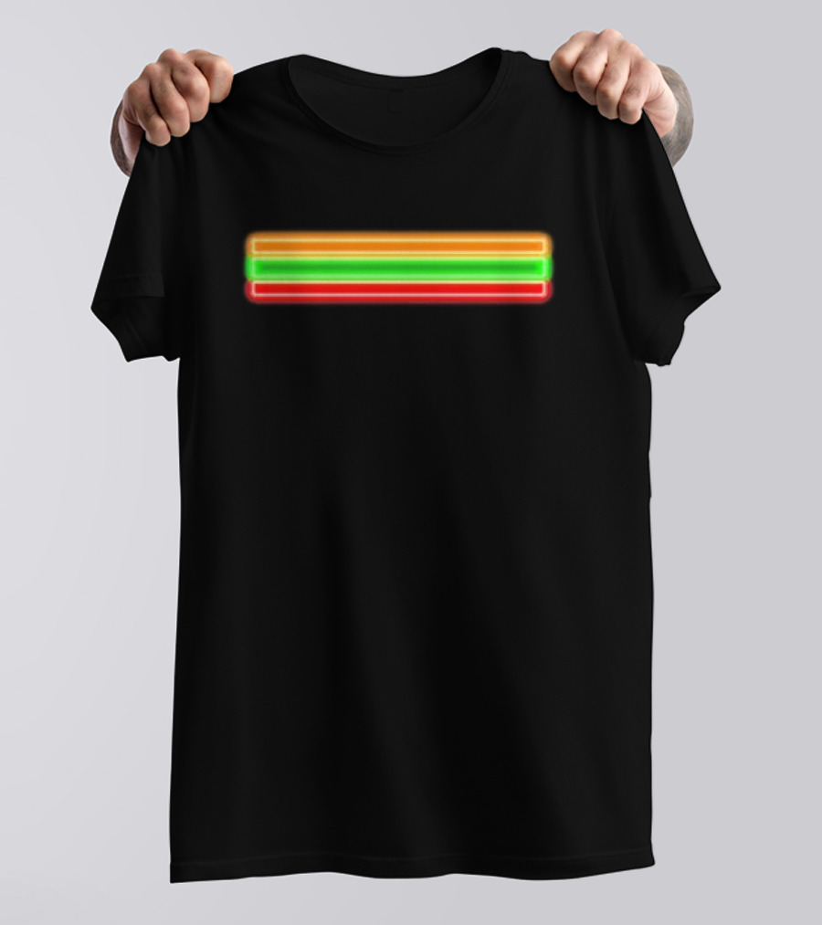 Ja’Marr Chase 7 11 Neon Style Strip T-Shirt