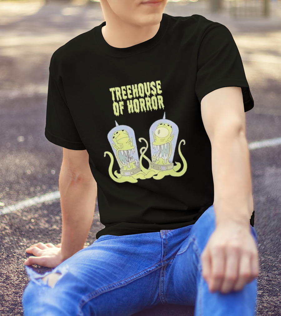 Treehouse Of Horror Kang And Kodos T-Shirt
