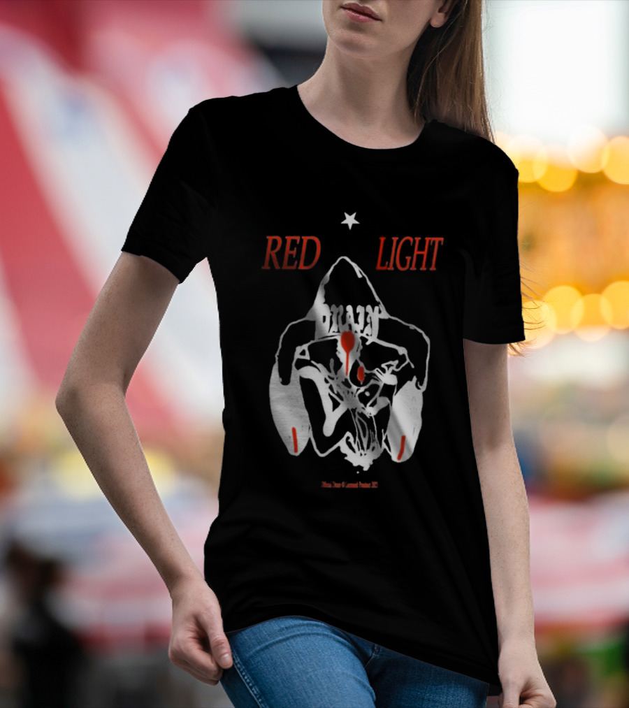 Bladee Drain Gang Red Light Miss Them Crowns Frieza 333 T-Shirt