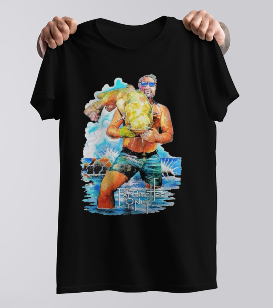 Koe Wetzel The Noodler Fat Bitches Only Catching Big Fish T-Shirt