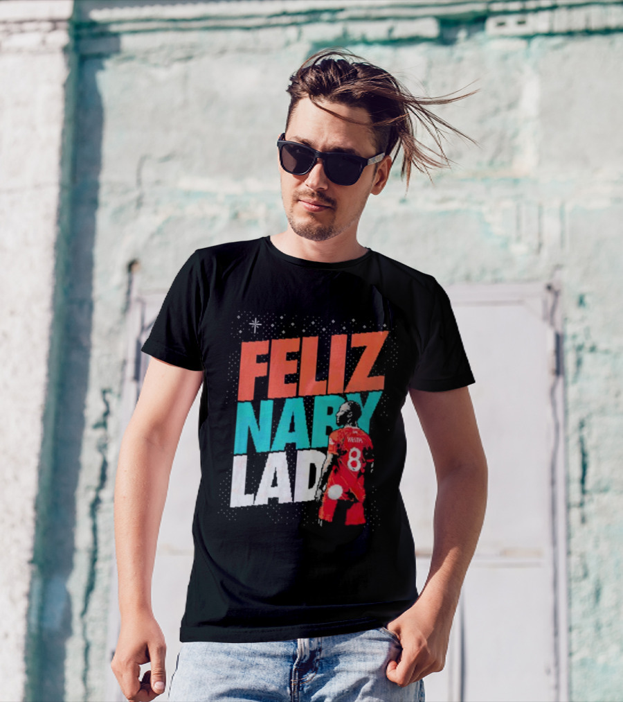 Feliz Naby Lad Liverpool FC Naby Keita Christmas Soccer T-Shirt