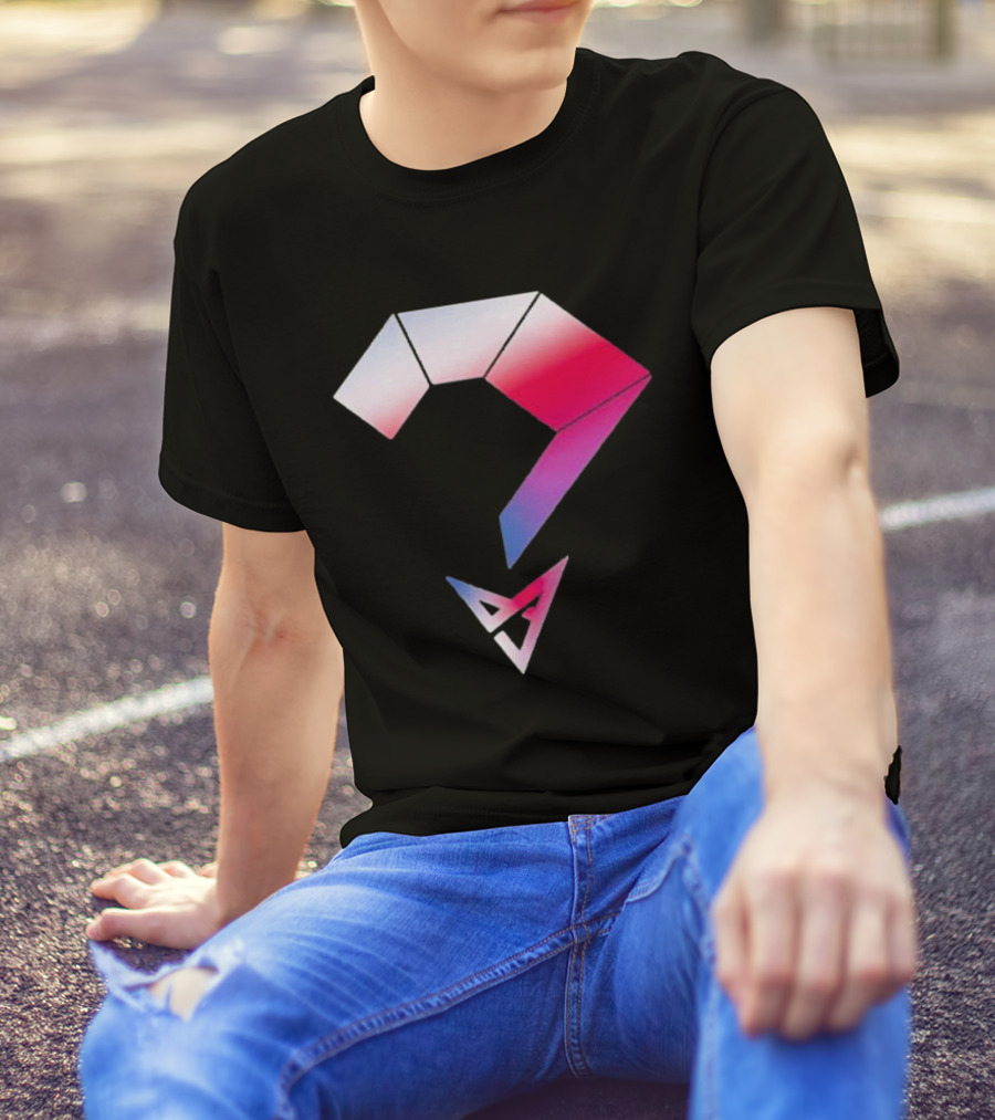 Mystery Max Holloway Gradient Question Mark T-Shirt