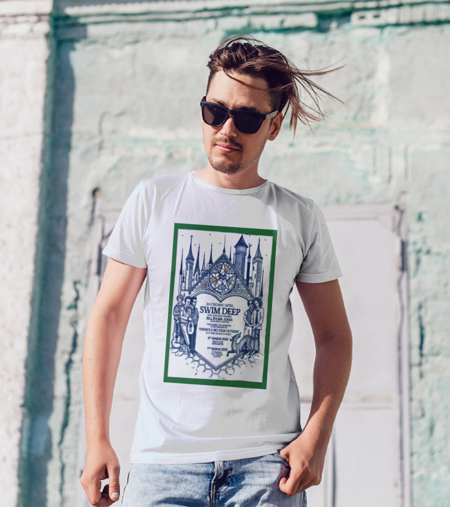 An Evening With Swim Deep Bill Ryder-Jones St Pancras Old Church London 7 March 2025 T-Shirt