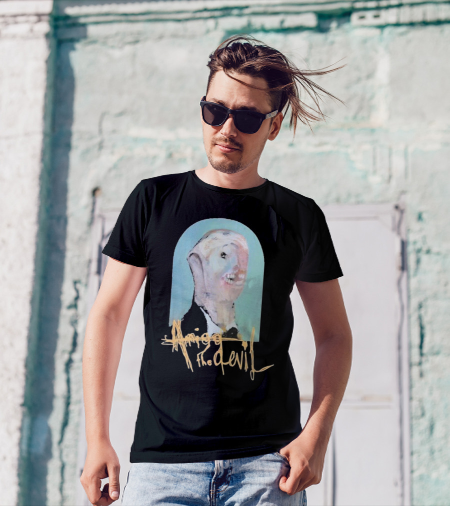 Amigo The Devil Canibal Within Cover T-Shirt