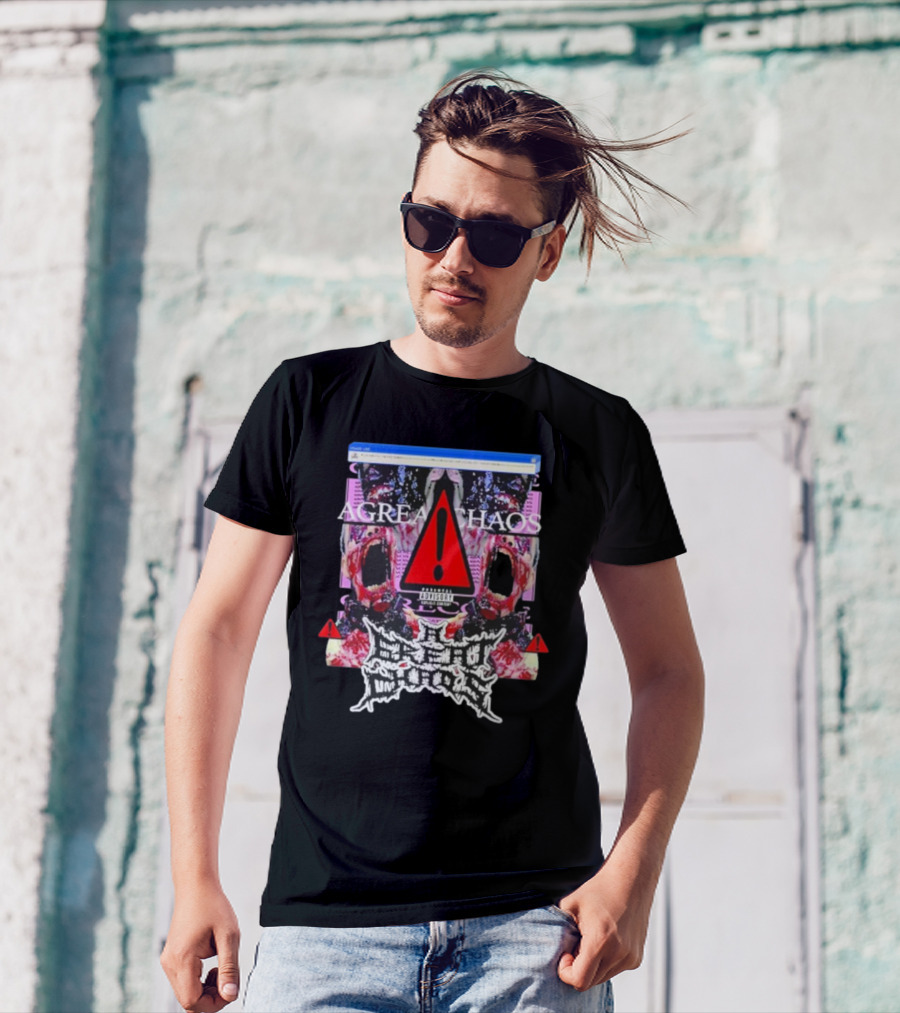 Ken Carson A Great Chaos Pink Error Warning T-Shirt