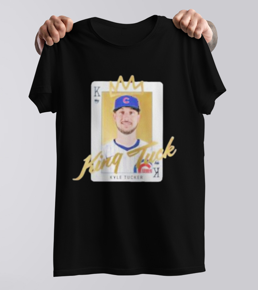 King Tuck Kyle Tucker Cubs Playing Card T-Shirt