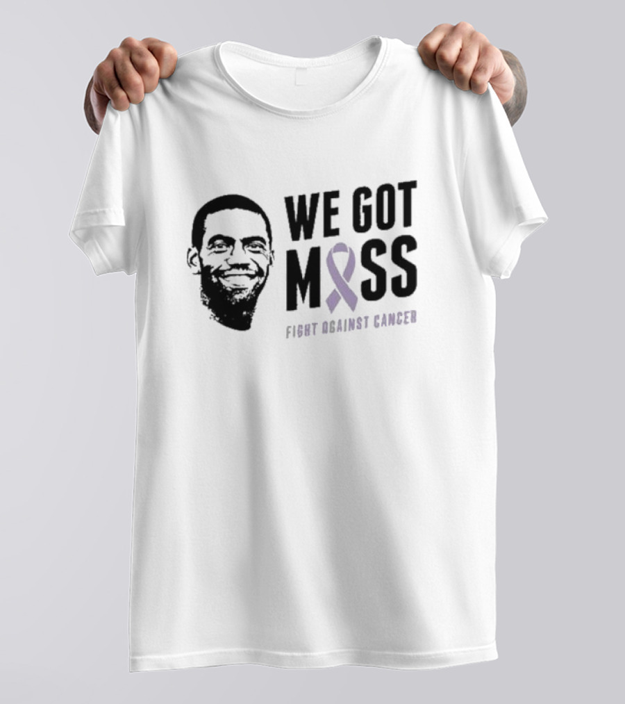 We Got Moss Fight Against Cancer Randy Moss Purple T-Shirt