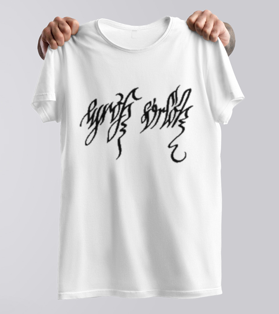 Nosferatu Orlok Stylized Script T-Shirt
