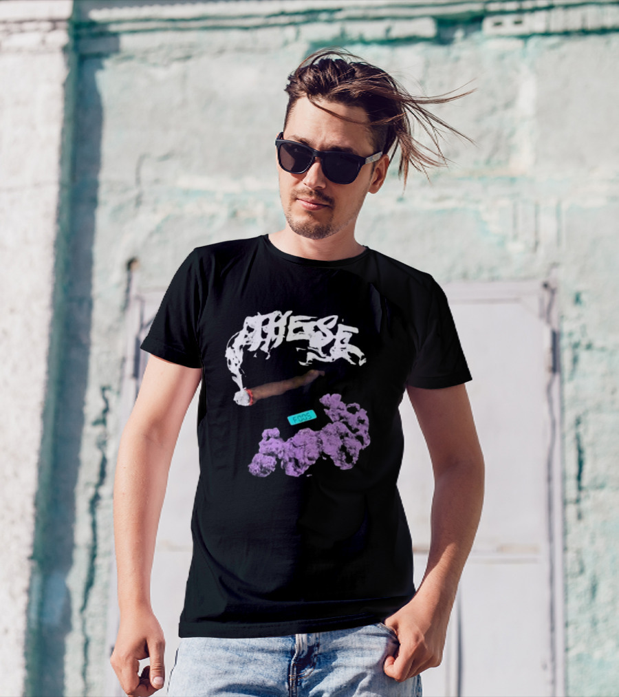These Foos Smoking Purple Cloud Aesthetic T-Shirt