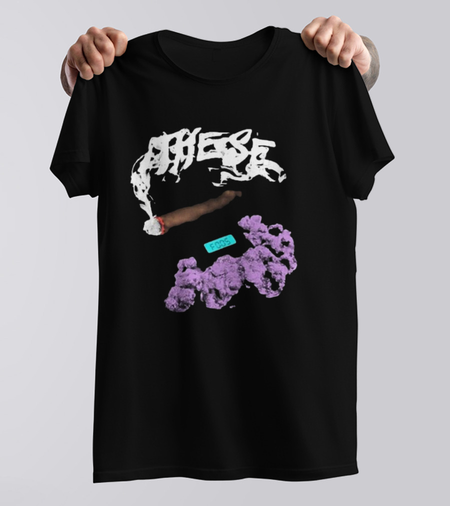 These Foos Smoking Purple Cloud Aesthetic T-Shirt