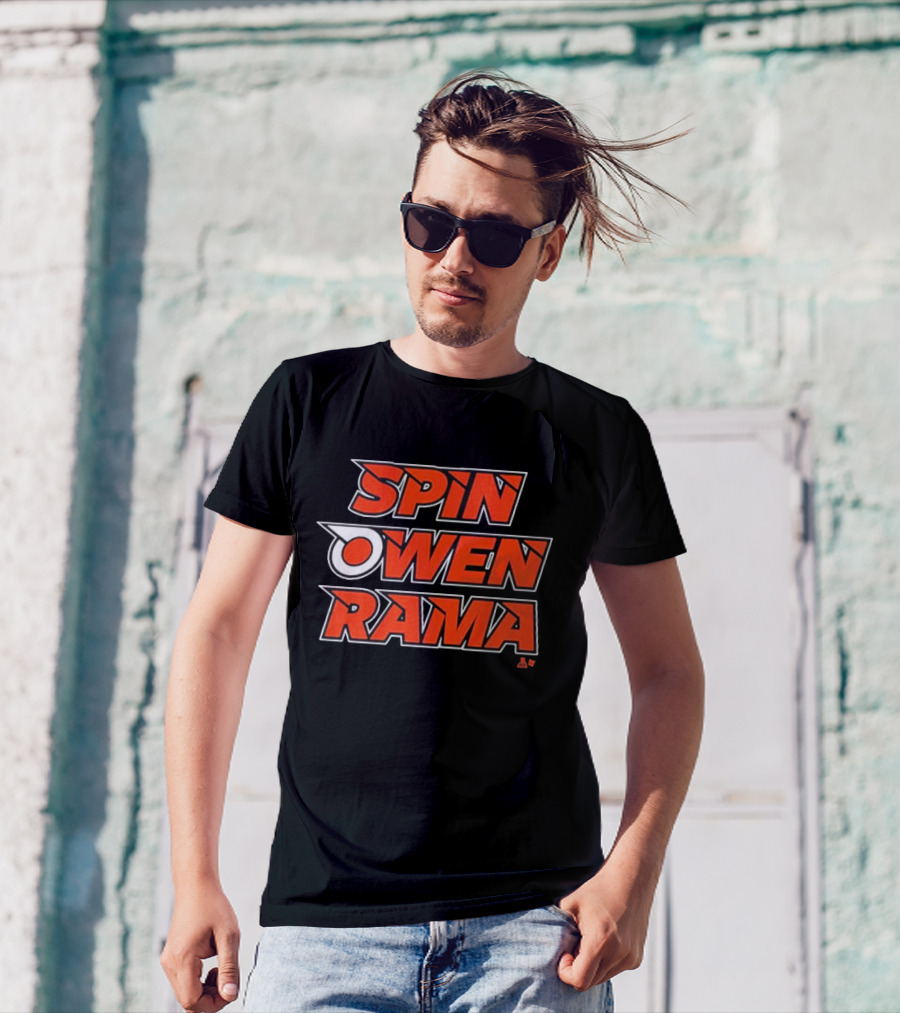 SPIN OWEN RAMA Tippett Style Retro T-Shirt