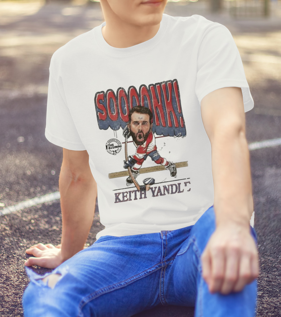 Spittin Chiclets Alumni Association Keith Yandle SOOONK T-Shirt