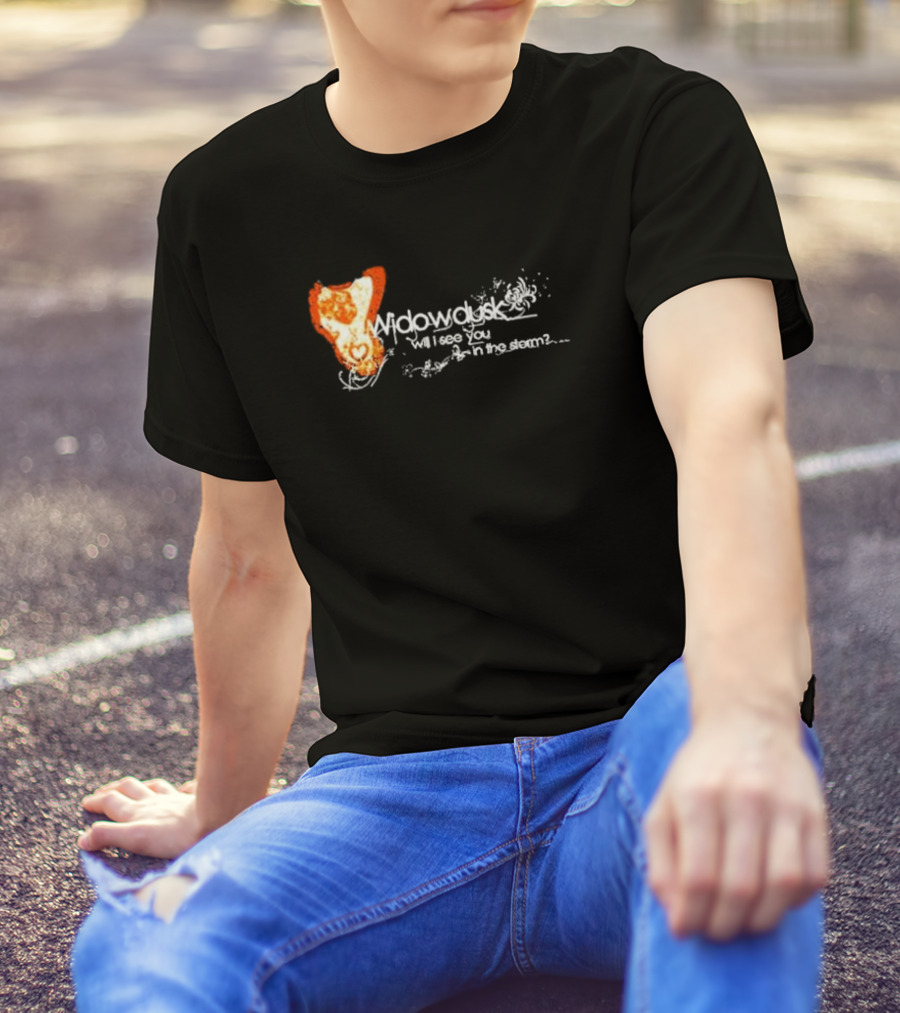 Widowdusk Will I See You In The Storm Heart And Swirls T-Shirt