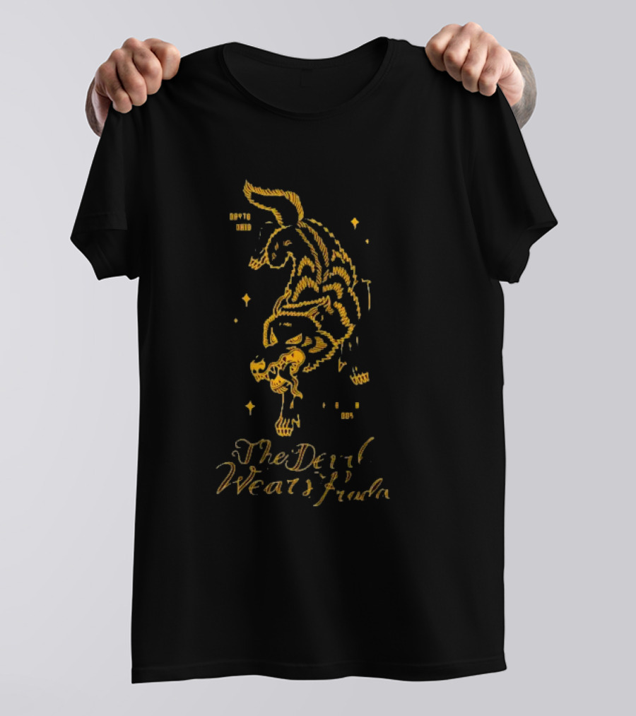 The Devil Wears Prada Wolf Dayton Ohio Established 2005 T-Shirt
