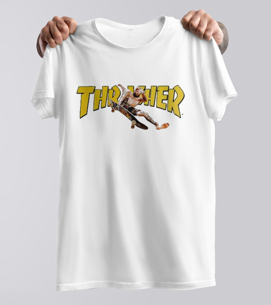 Atlas Thrasher Skateboarding T-Shirt