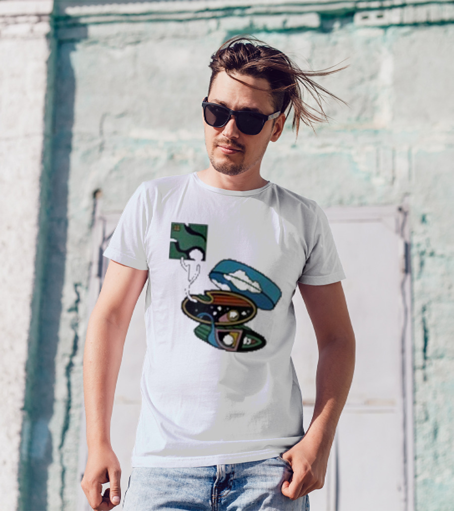 Check Your Vector Cosmic Explorer Visual Journey T-Shirt