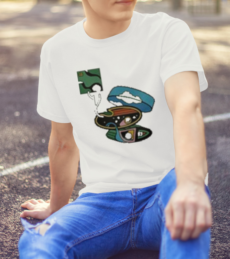 Check Your Vector Cosmic Explorer Visual Journey T-Shirt