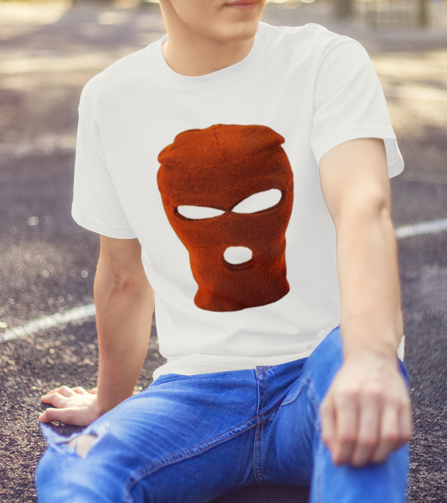 Nobigdyl Rob Hell Red Ski Mask T-Shirt
