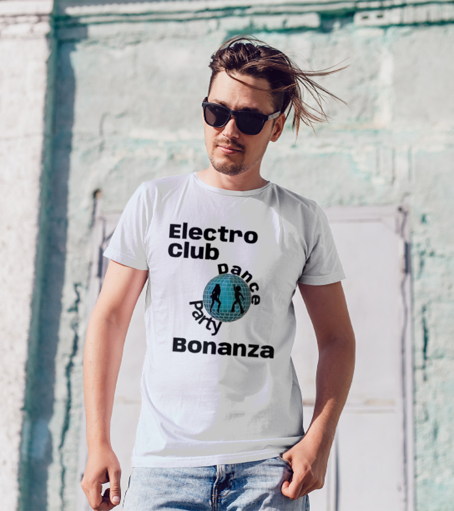 Electro Club Dance Party Bonanza Disco T-Shirt