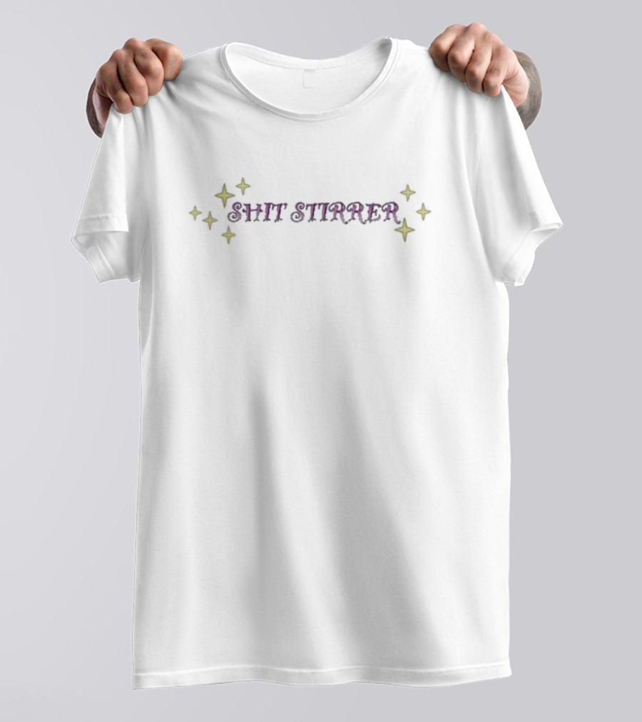 Shit Stirrer War Child Star Accents T-Shirt