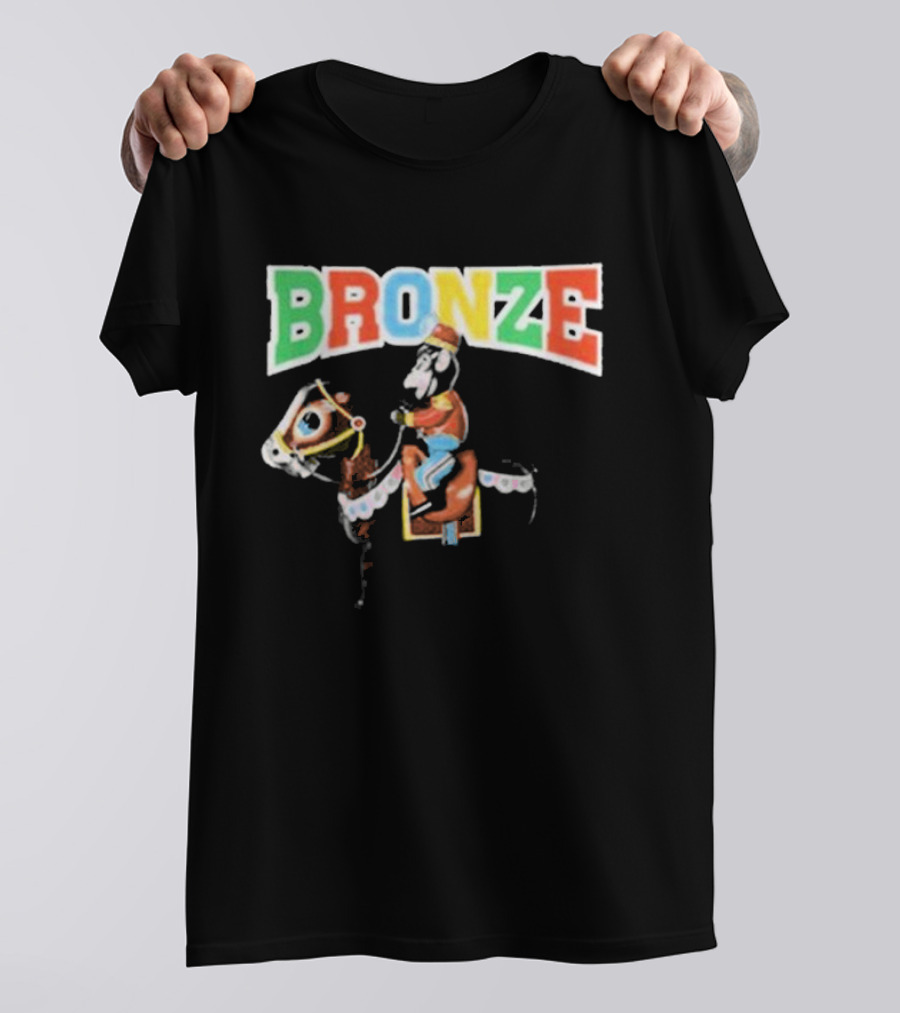 BRONZE 56k Cowboy Saddle T-Shirt