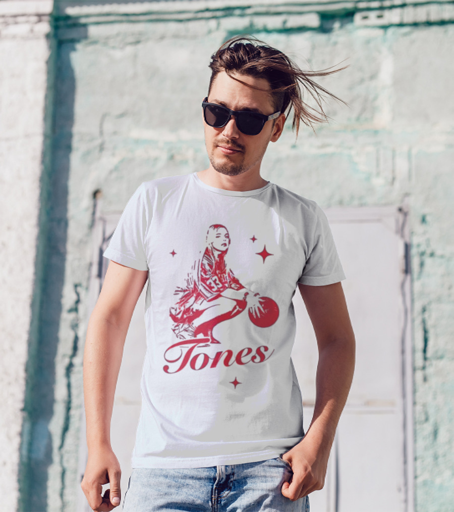 Tones 33 Sparkle Basketball T-Shirt