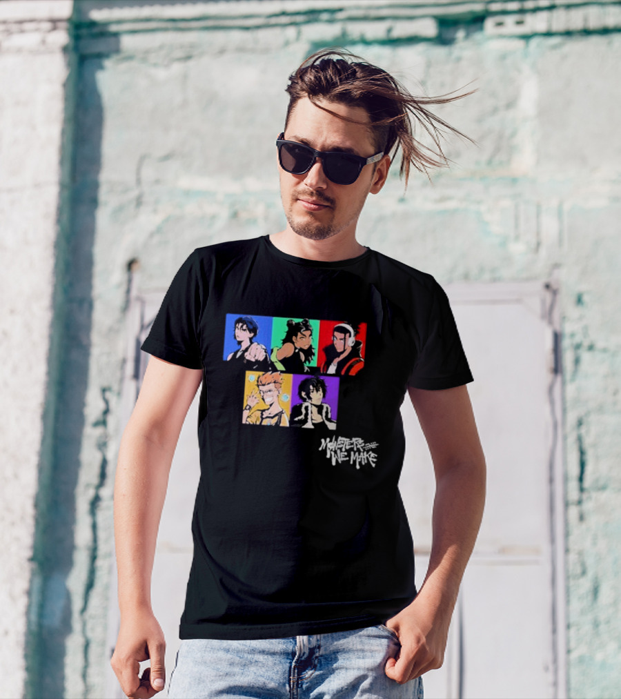 Monsters We Make Colorful Character Portraits T-Shirt