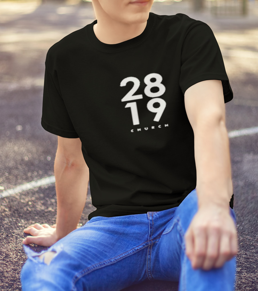 Philip Anthony Mitchell 2819 Church Minimalist Number T-Shirt