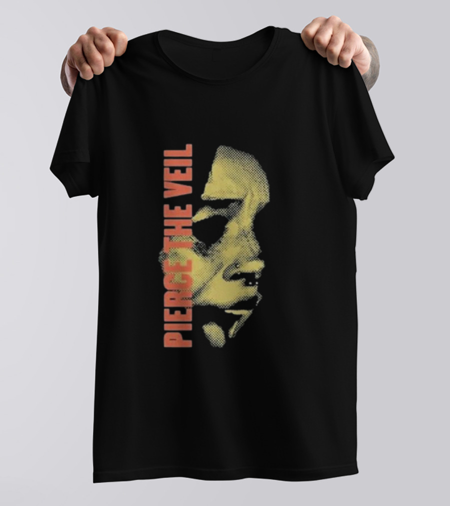 Pierce The Veil Yellow Face Tour T-Shirt