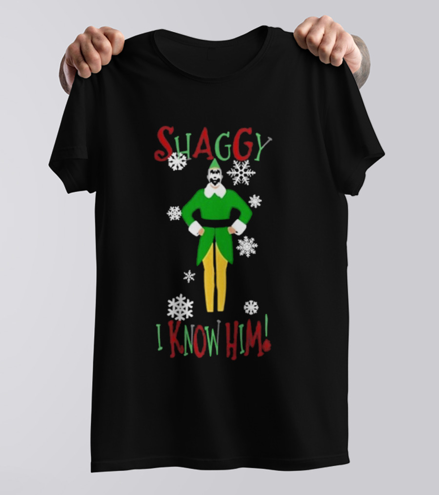 Shaggy I Know Him Elf-Shaggy T-Shirt