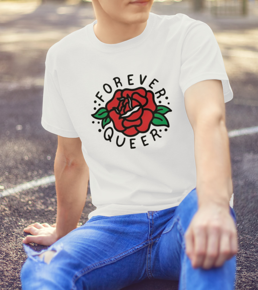 Forever Queer Red Rose T-Shirt