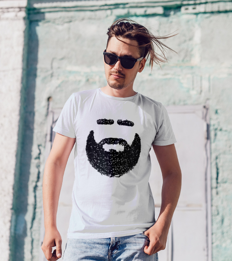 Philadelphia Eagles Jason Kelce Iconic Beard Magnificent T-Shirt