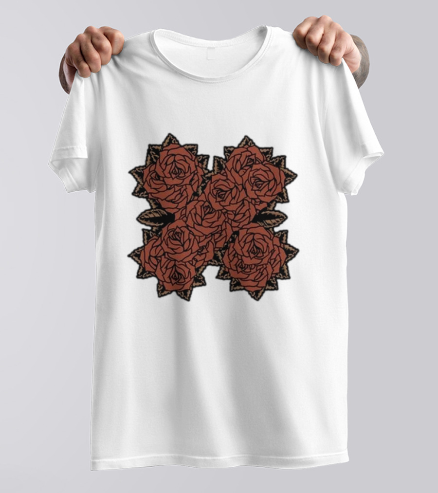 Xplr Sam And Colby Ribsplitter V.2 Floral Rose T-Shirt